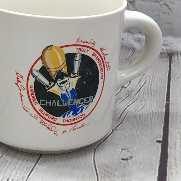 vintage NASA challenger Mug space exploration - Picture 2 of 4